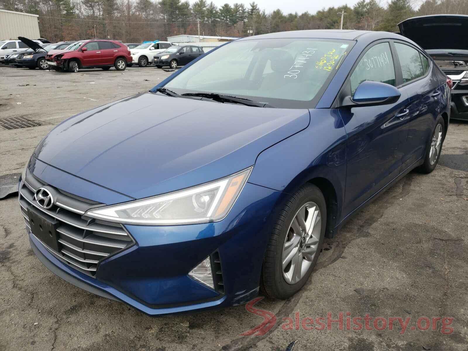 5NPD84LF5KH466207 2019 HYUNDAI ELANTRA