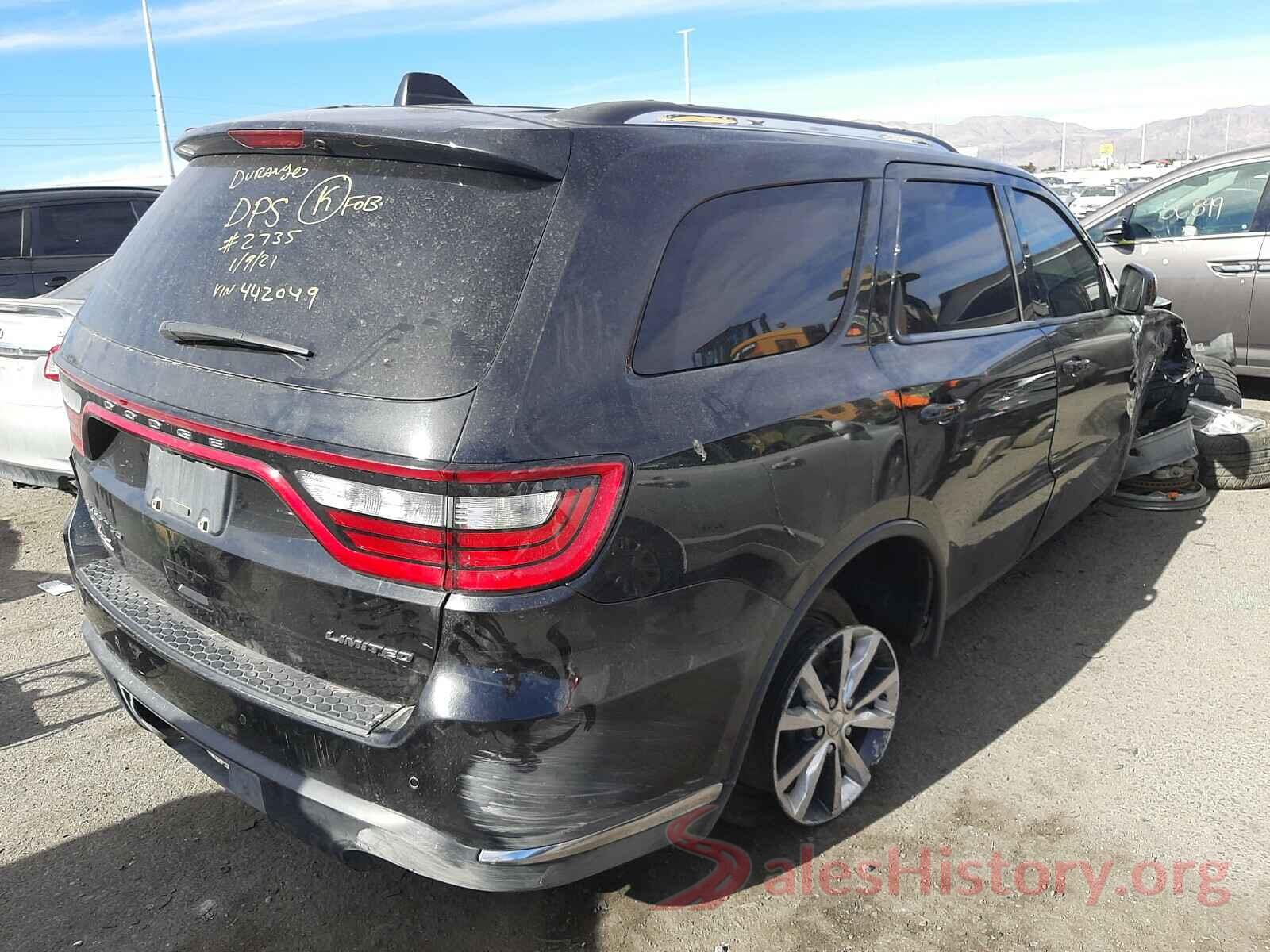 1C4RDJDG0GC442049 2016 DODGE DURANGO