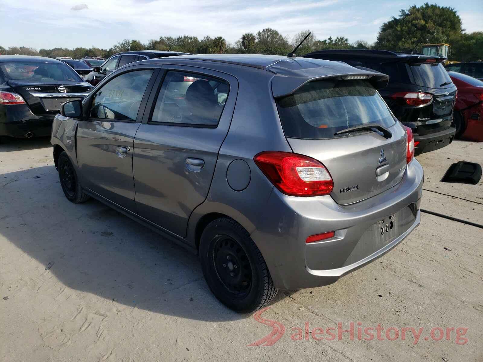 ML32A3HJ8HH010280 2017 MITSUBISHI MIRAGE