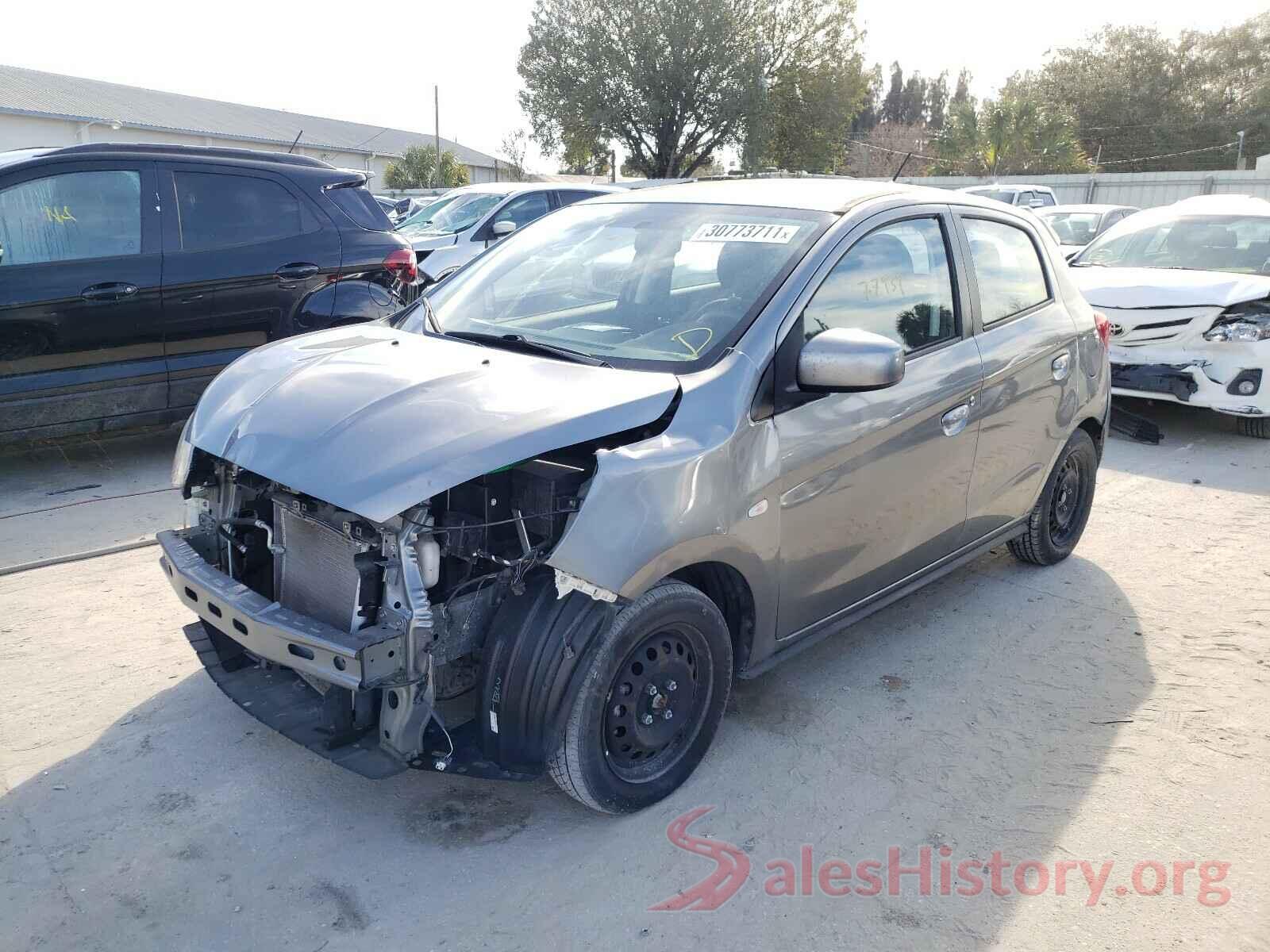 ML32A3HJ8HH010280 2017 MITSUBISHI MIRAGE