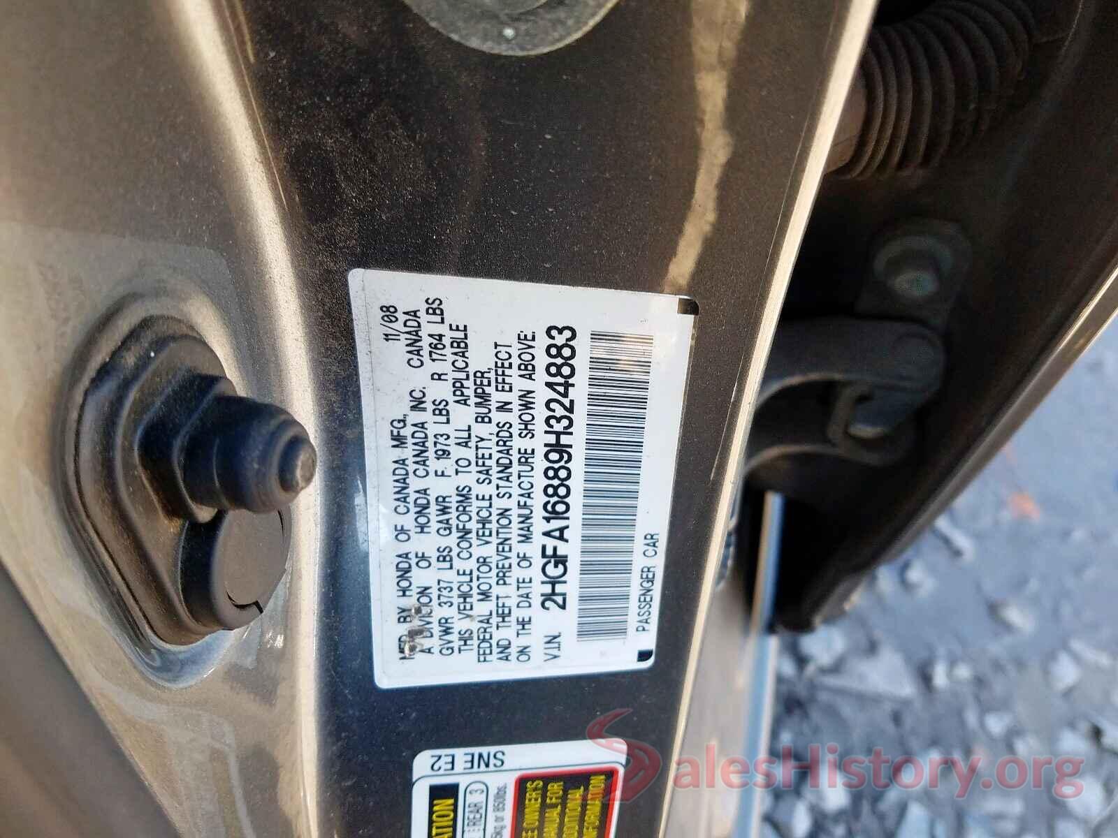 5XXGU4L3XHG153432 2009 HONDA CIVIC