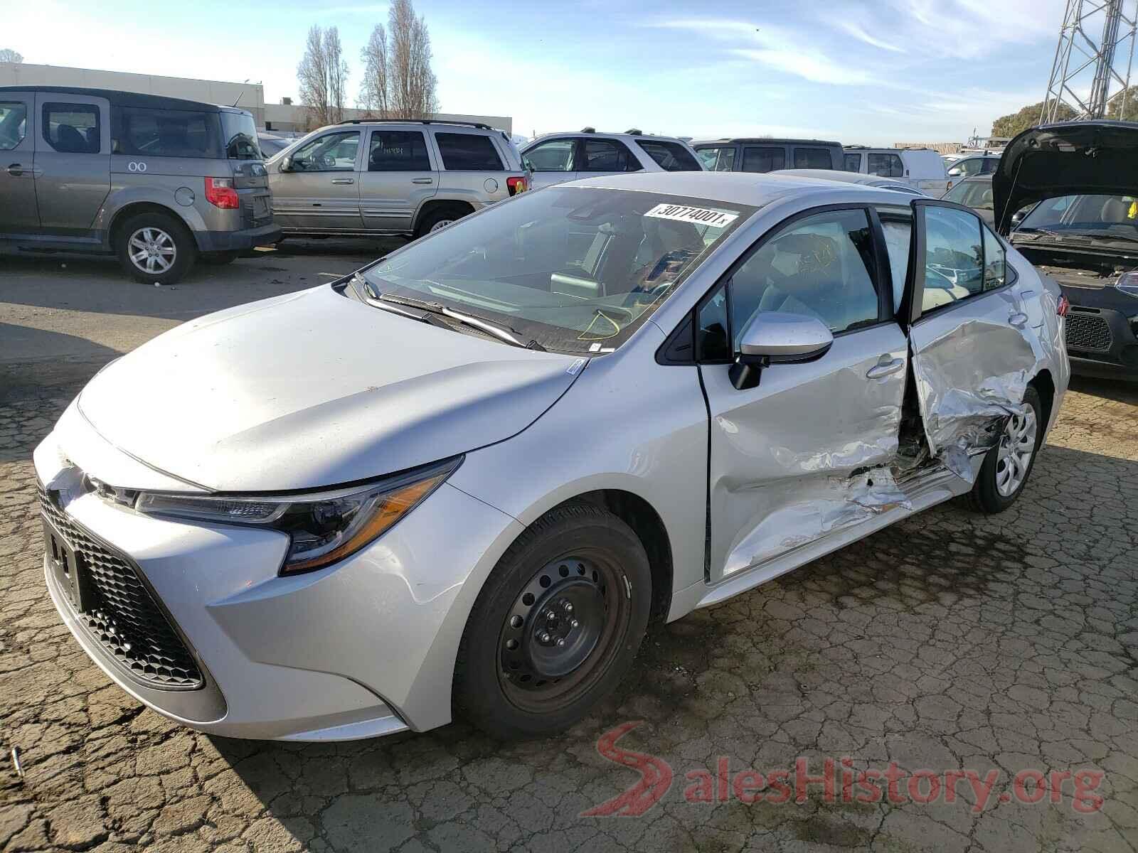 5YFEPRAEXLP119037 2020 TOYOTA COROLLA