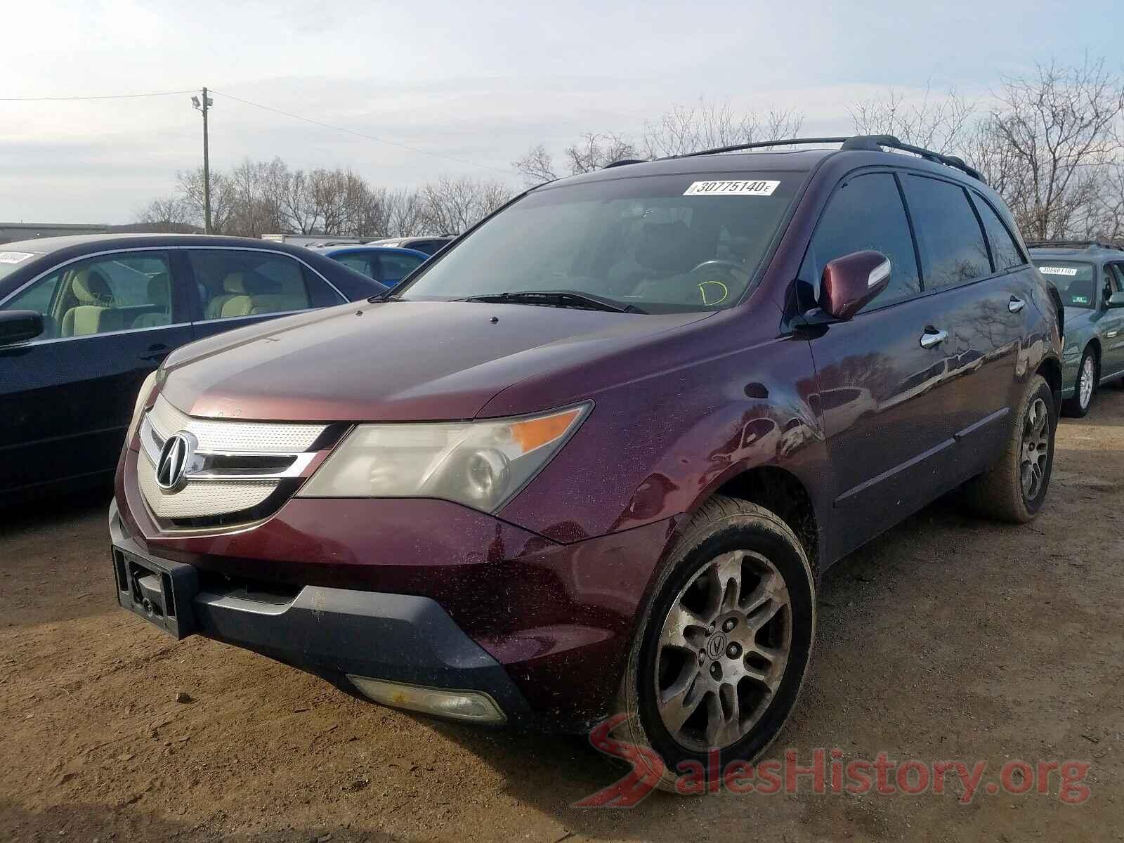 3N6CM0KN8GK693734 2008 ACURA MDX