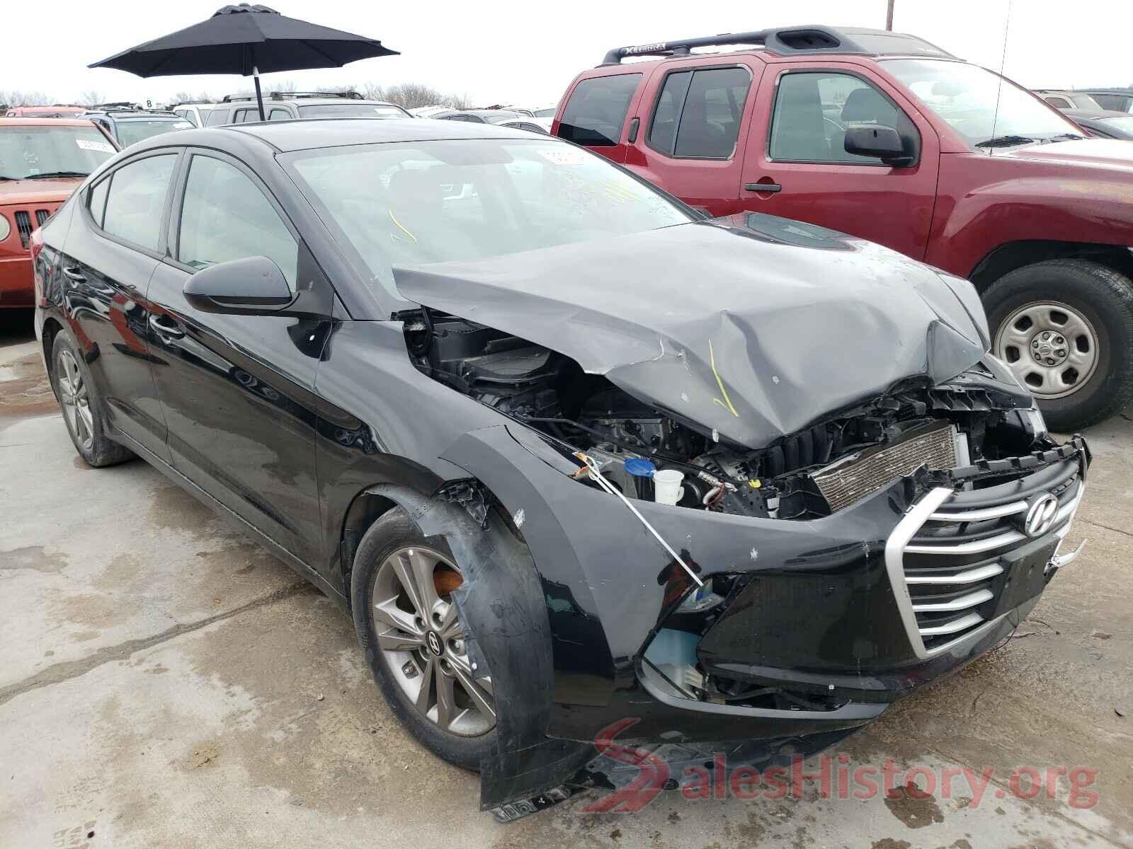 5NPD84LF3JH233635 2018 HYUNDAI ELANTRA