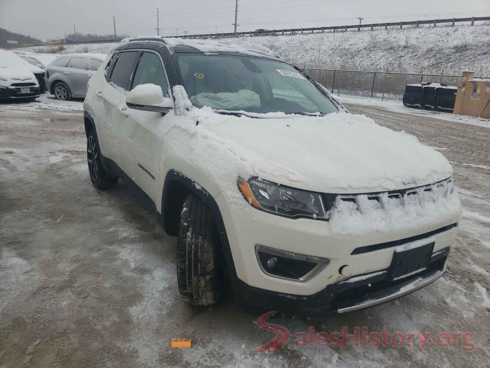 3C4NJDCB0KT638651 2019 JEEP COMPASS