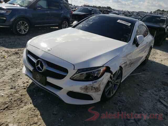 WDDWJ4JB1HF509138 2017 MERCEDES-BENZ C CLASS