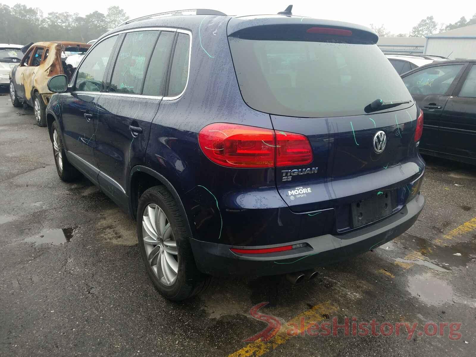 WVGAV7AXXGW617175 2016 VOLKSWAGEN TIGUAN