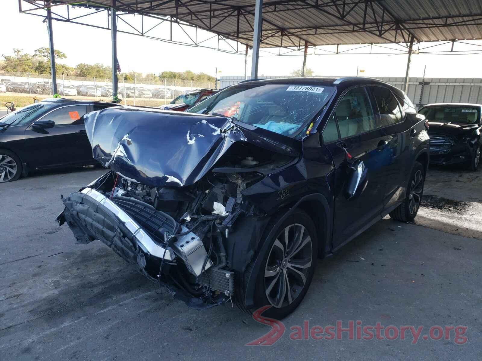 2T2ZZMCA1GC001355 2016 LEXUS RX350