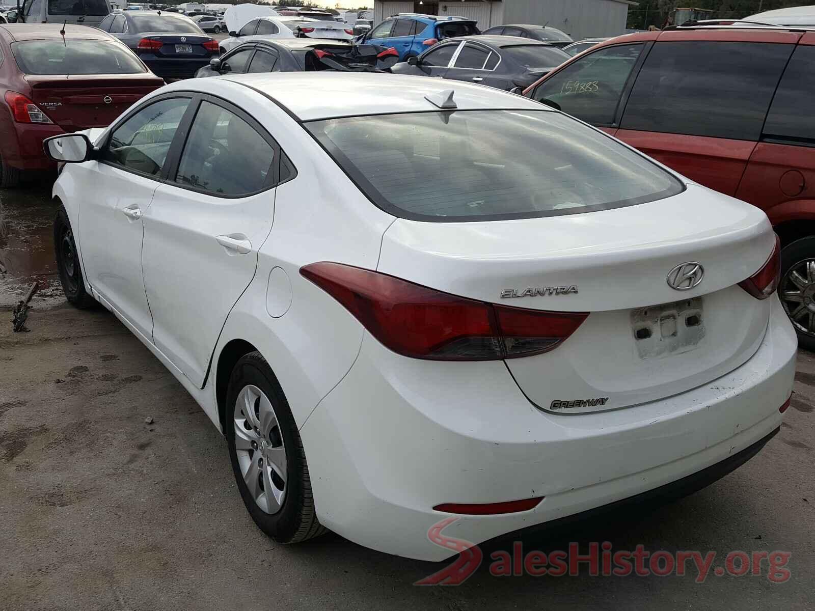 5NPDH4AE1GH675901 2016 HYUNDAI ELANTRA