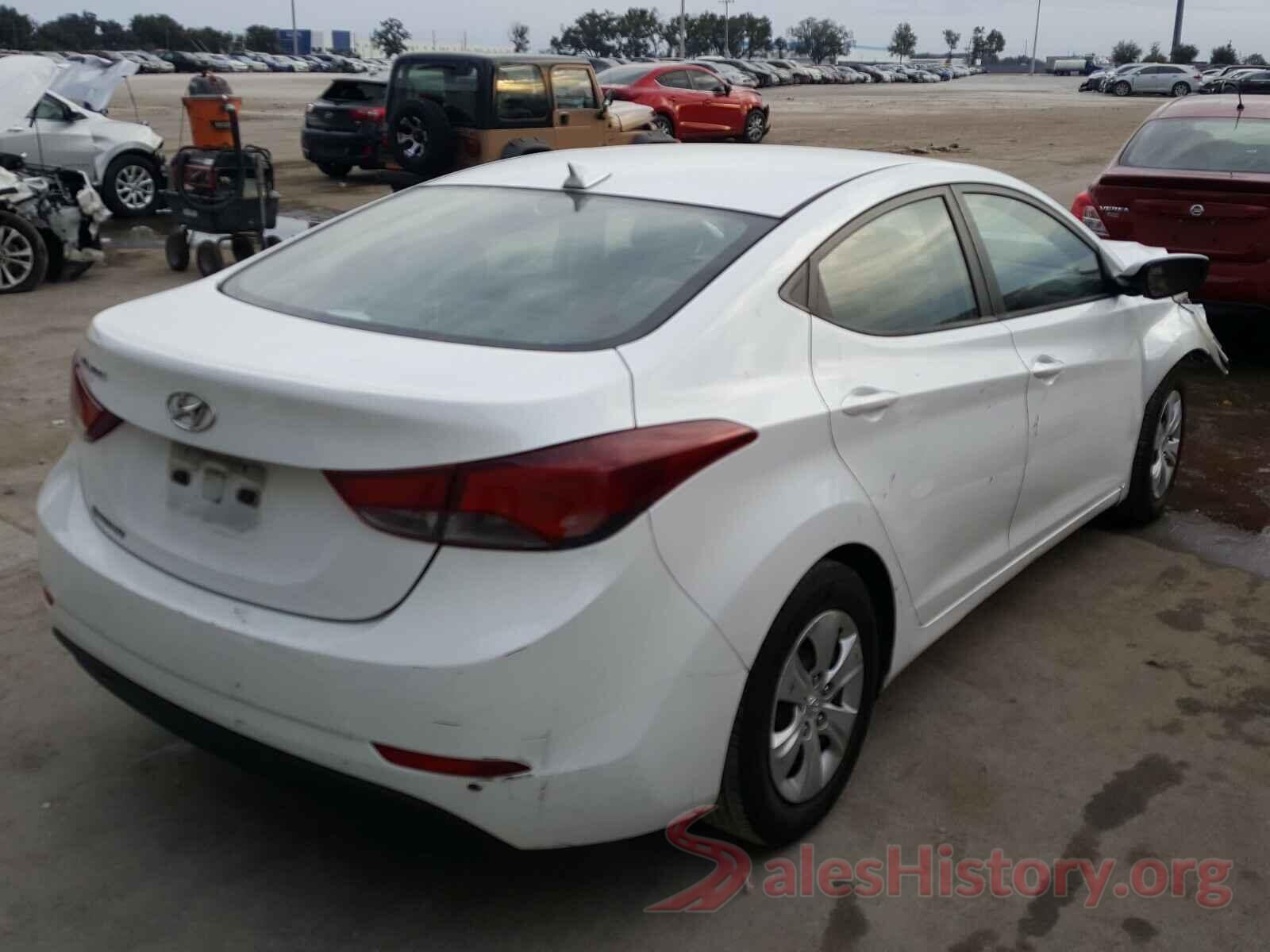 5NPDH4AE1GH675901 2016 HYUNDAI ELANTRA