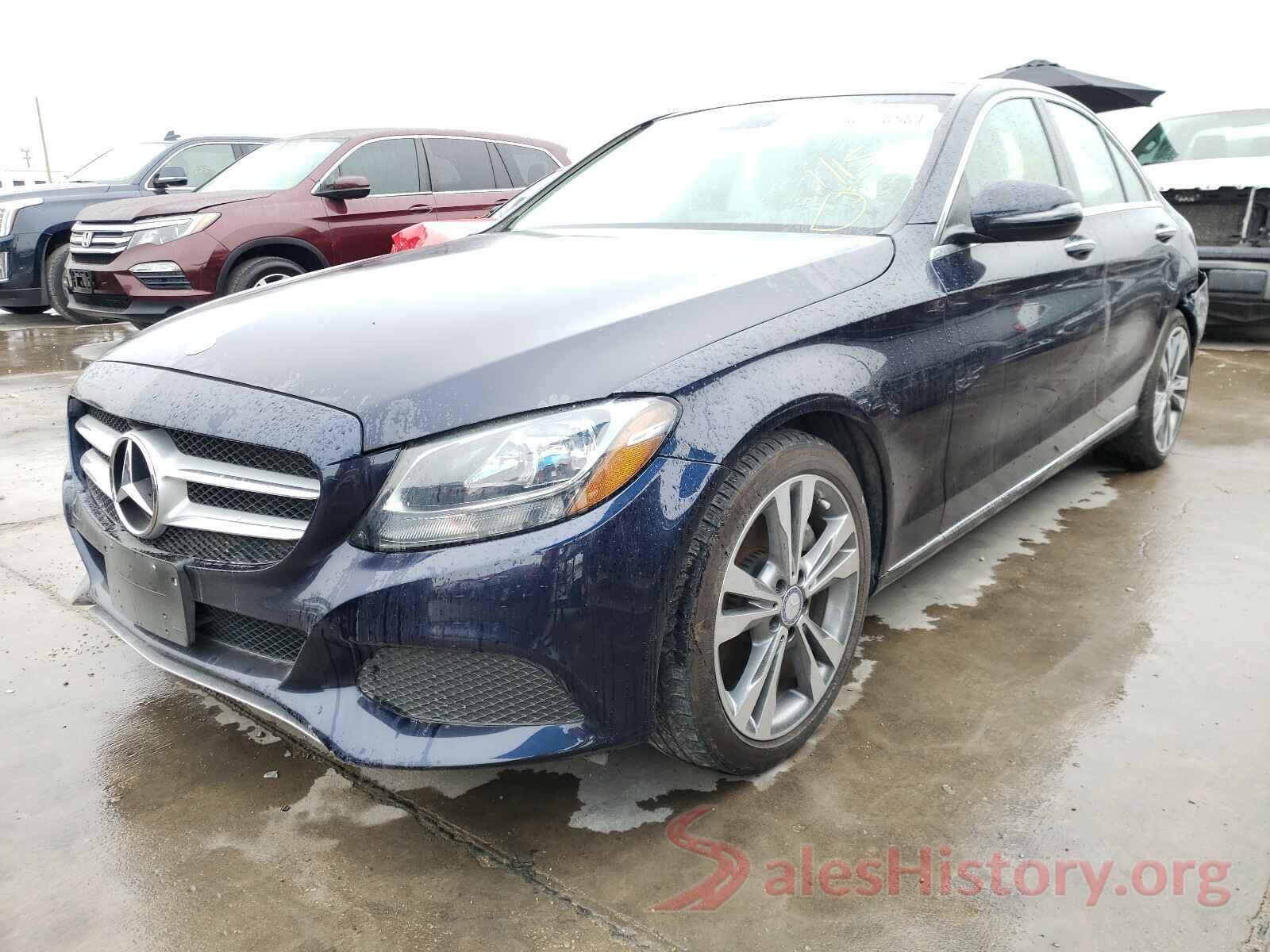 55SWF4JB6HU209870 2017 MERCEDES-BENZ C CLASS