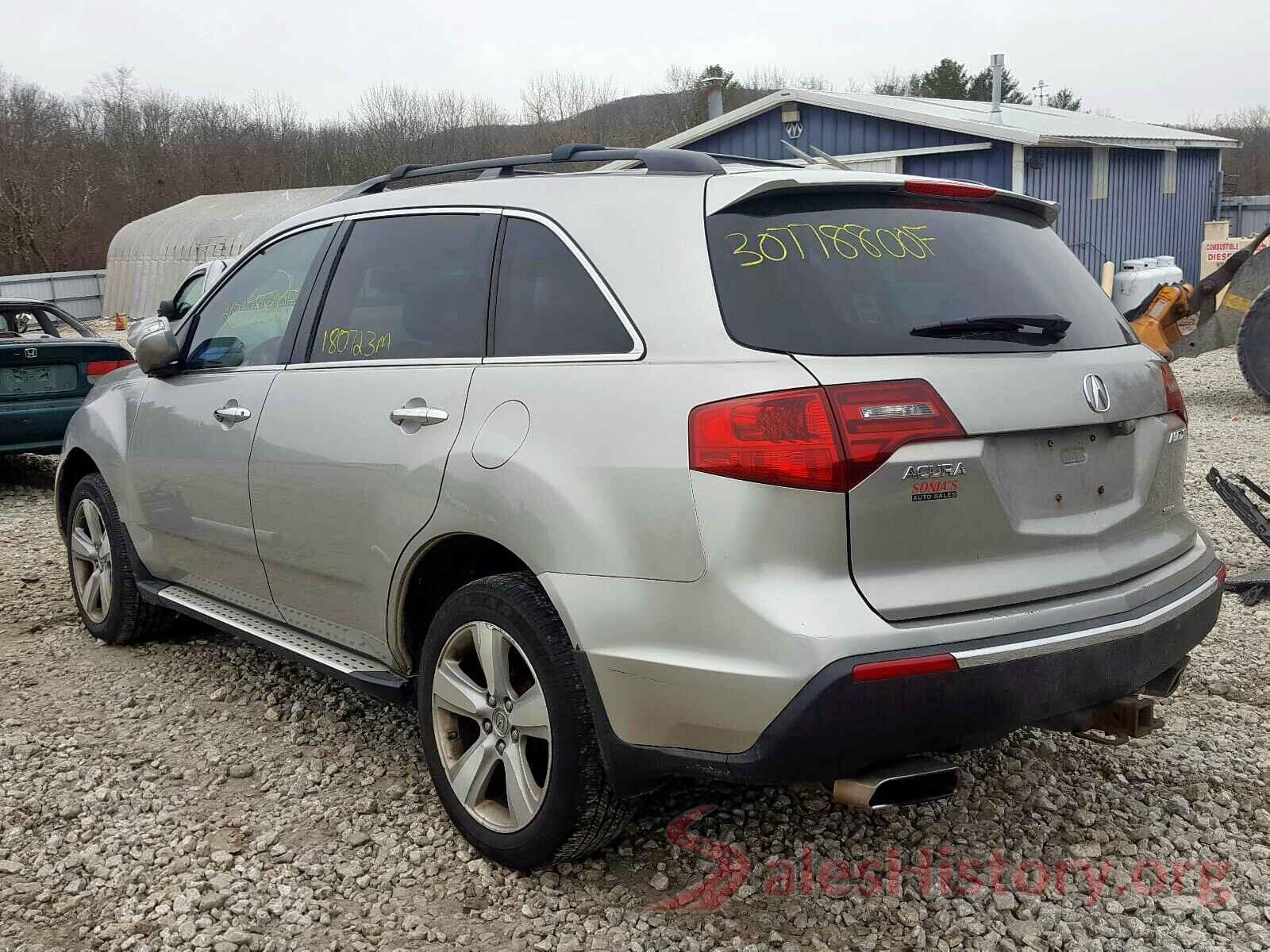 JTMP1RFV3KD502046 2010 ACURA MDX