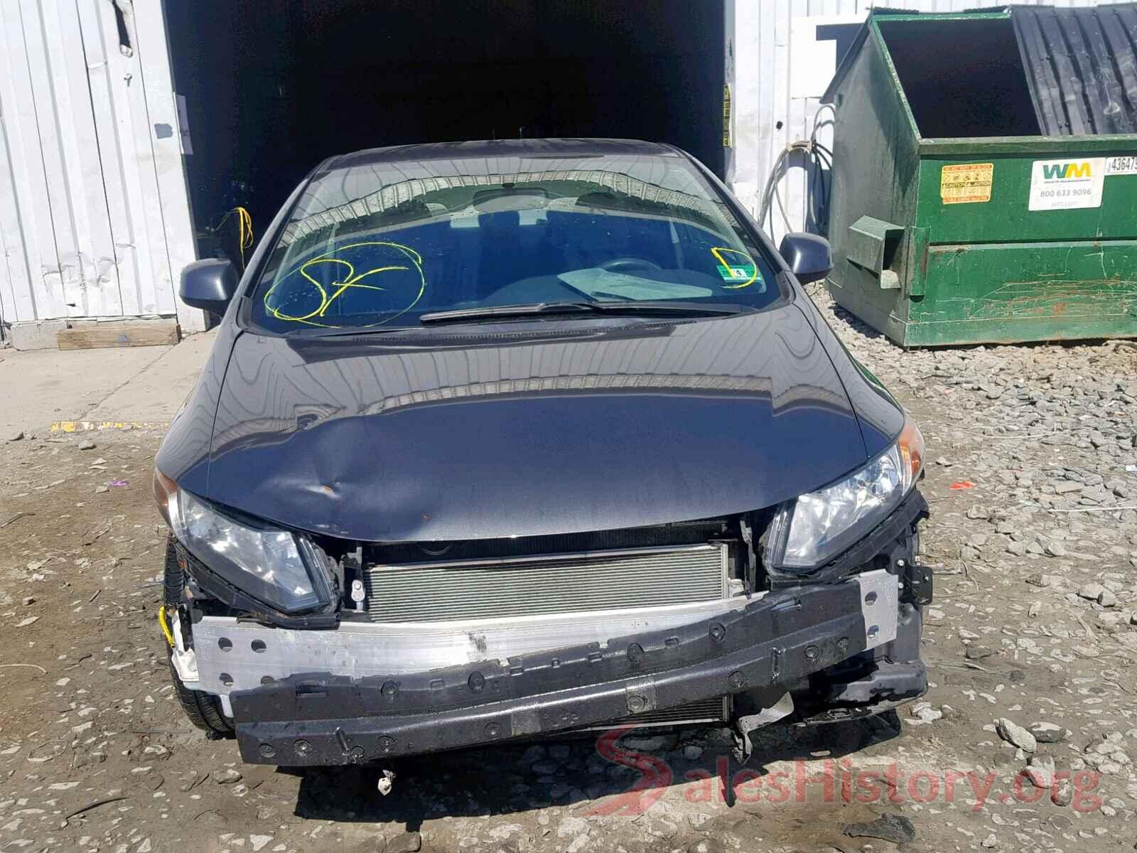 1N4AA6AP9HC443456 2012 HONDA CIVIC LX