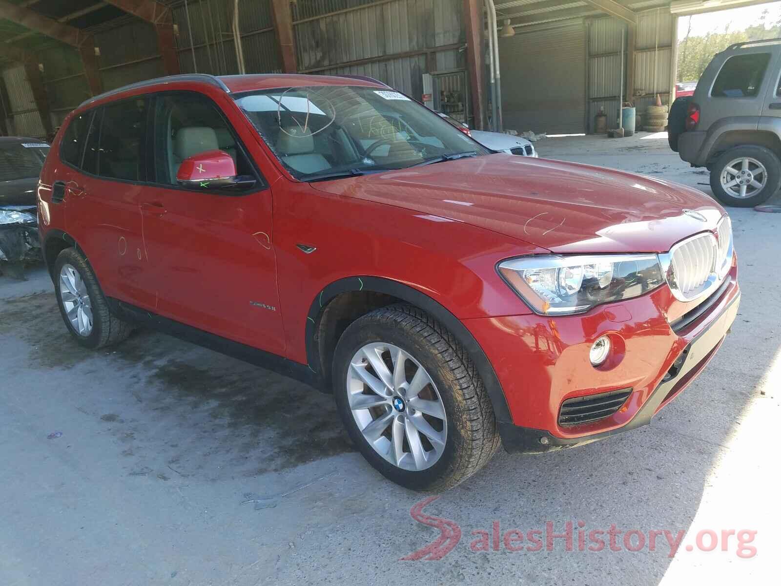 5UXWZ7C54G0T43080 2016 BMW X3