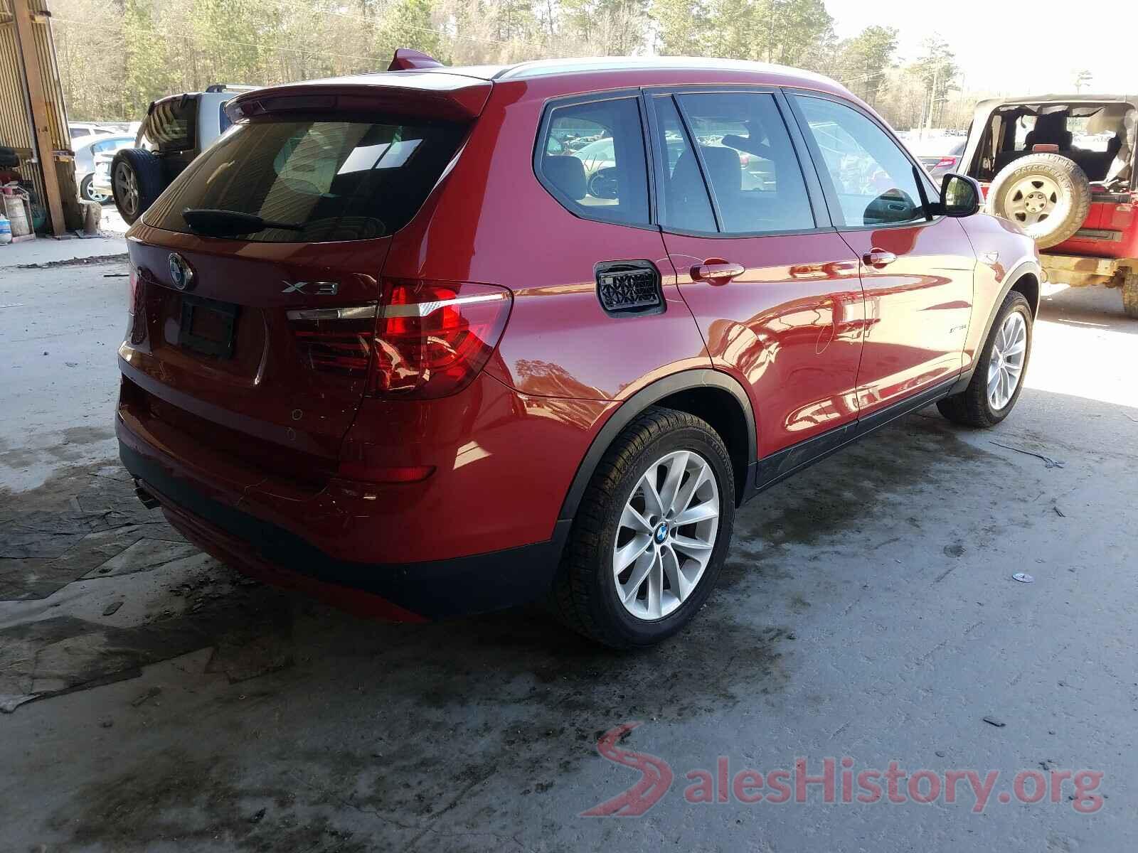 5UXWZ7C54G0T43080 2016 BMW X3