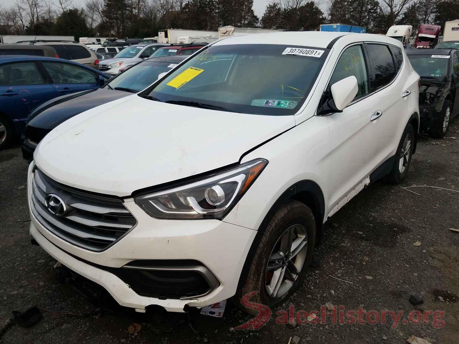 5XYZTDLB3JG529733 2018 HYUNDAI SANTA FE