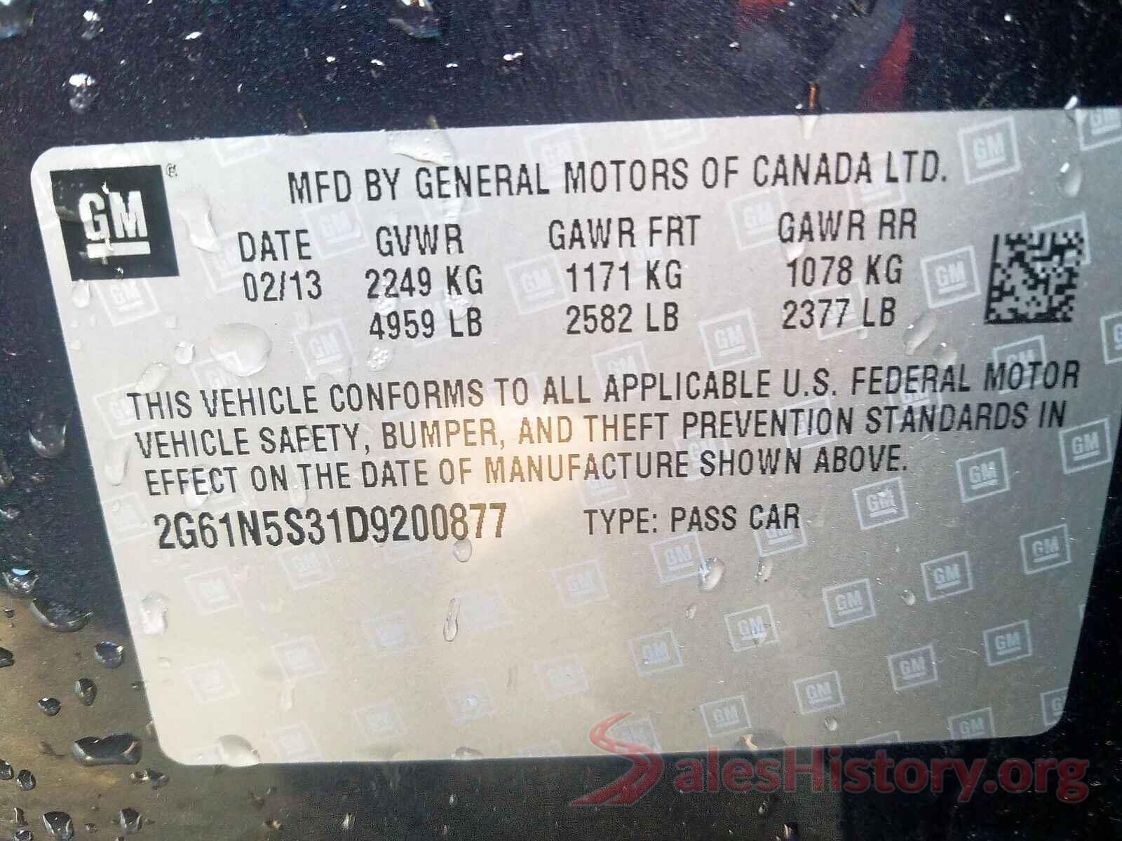 SHHFK7G92MU204533 2013 CADILLAC XTS