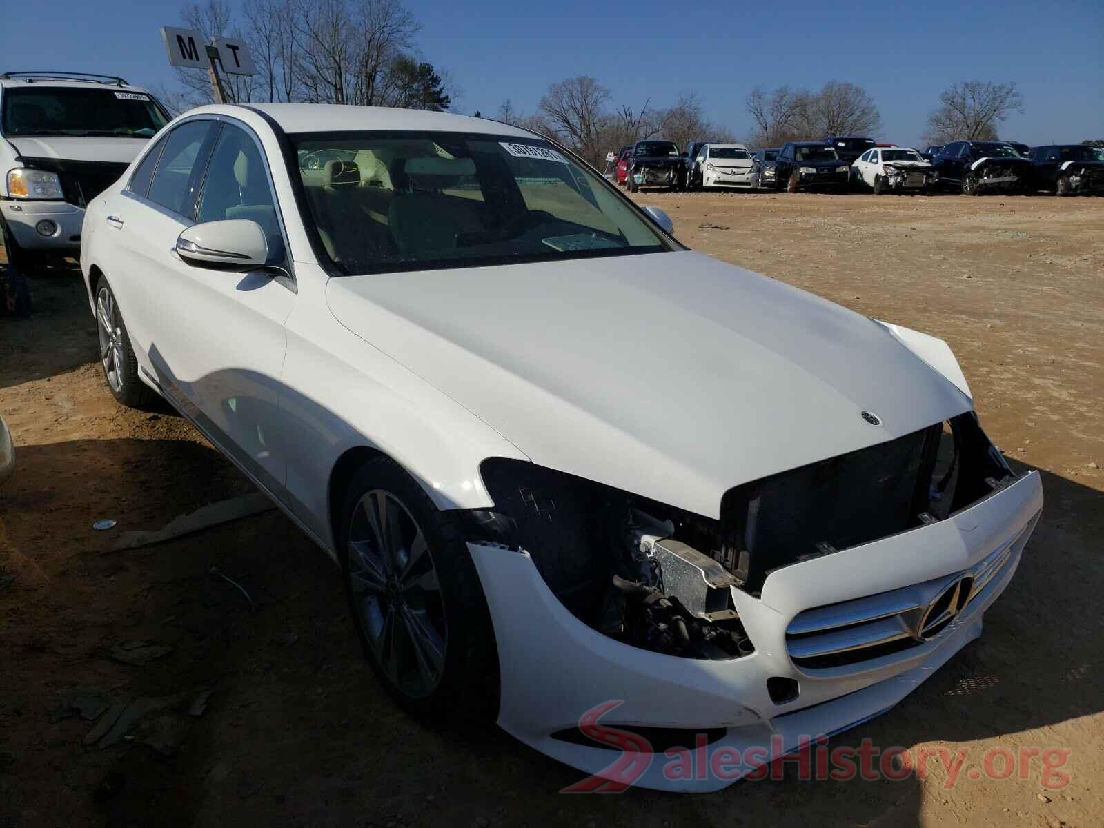 55SWF4JB8HU221681 2017 MERCEDES-BENZ C CLASS