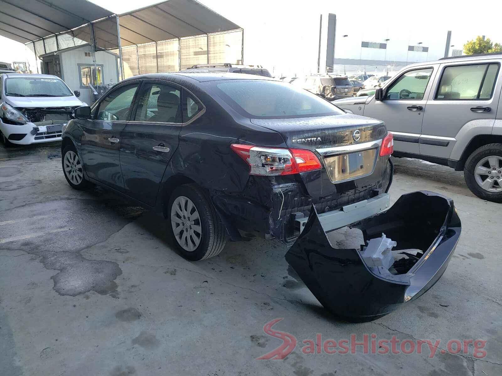 3N1AB7AP3KY301859 2019 NISSAN SENTRA