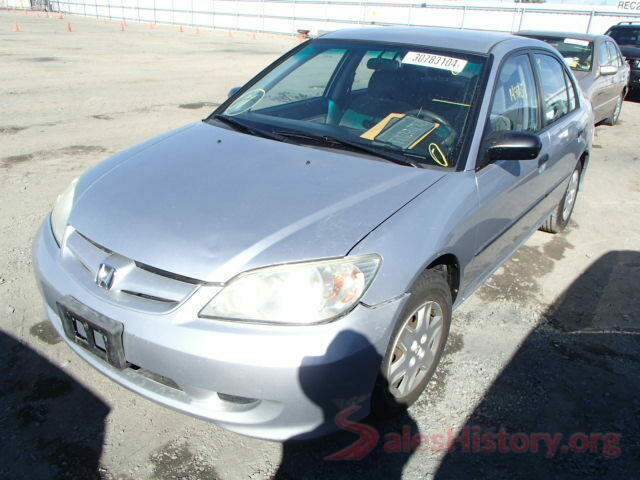 5NPDH4AE1GH734462 2004 HONDA CIVIC