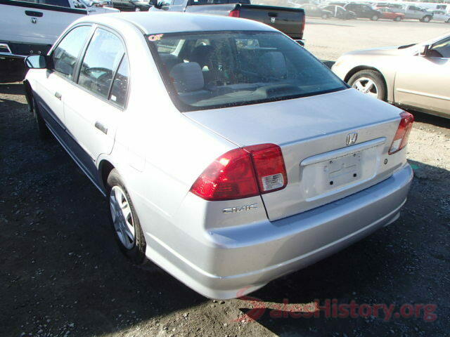 5NPDH4AE1GH734462 2004 HONDA CIVIC