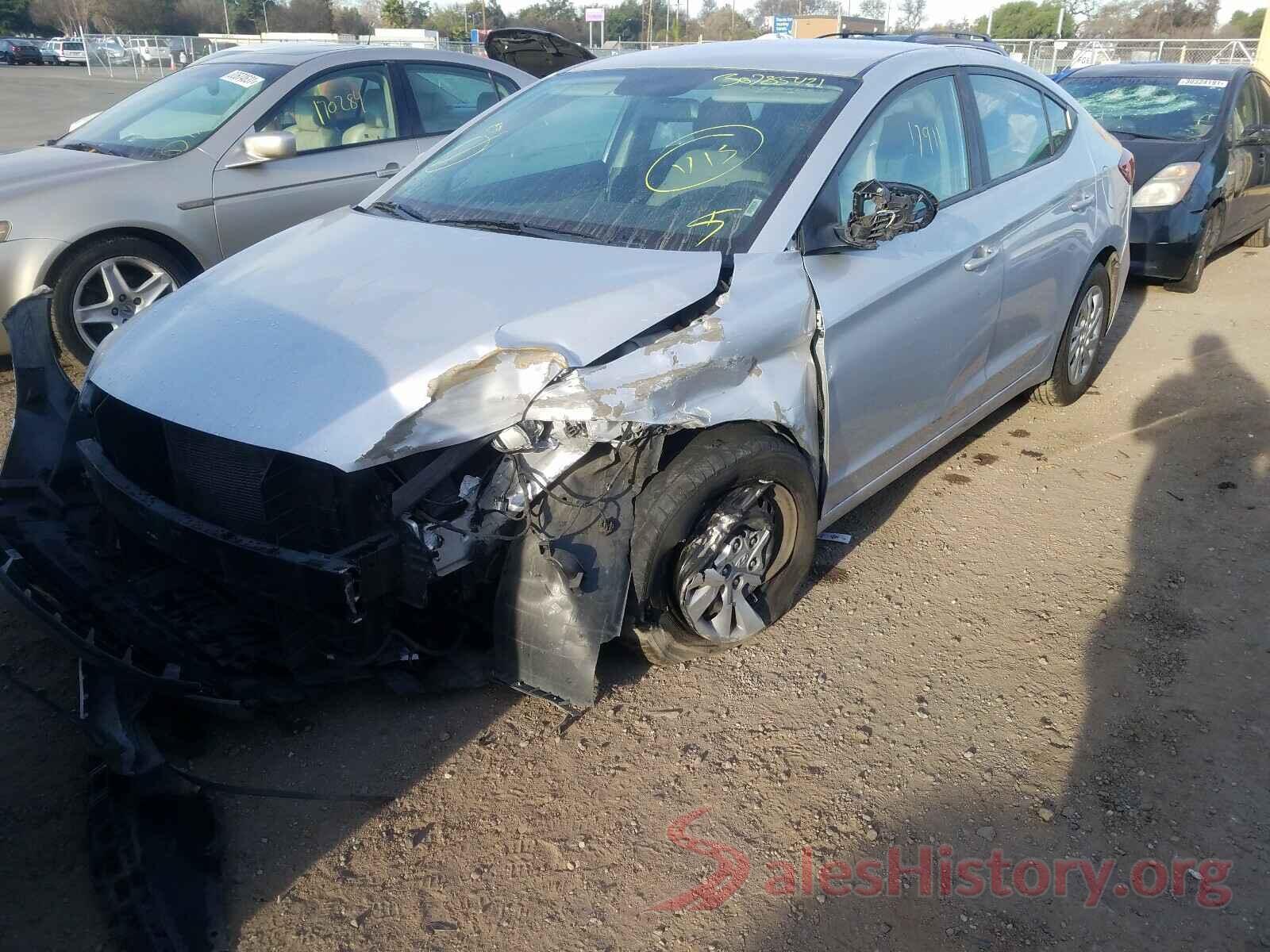 KMHD74LF9HU083495 2017 HYUNDAI ELANTRA