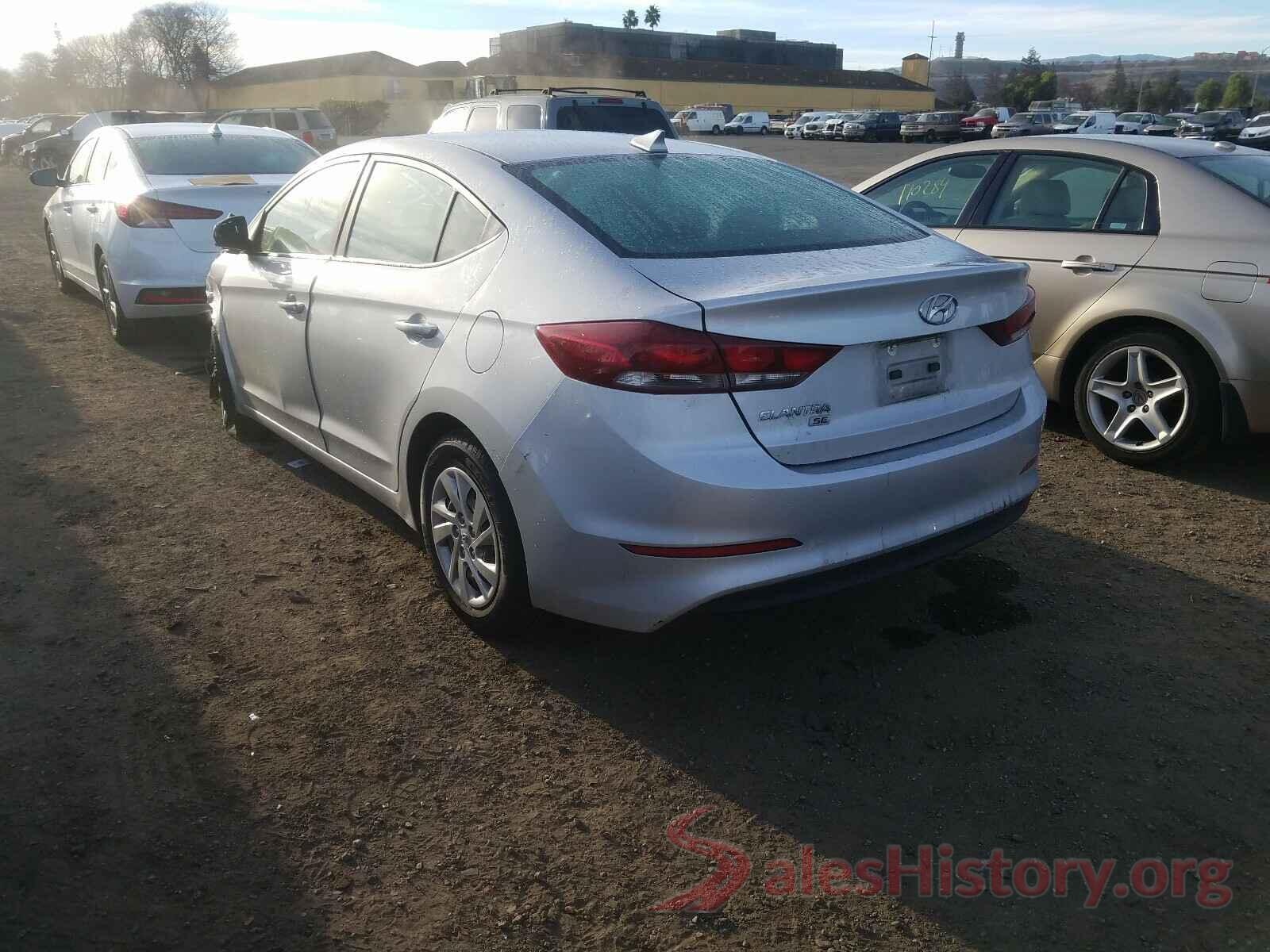 KMHD74LF9HU083495 2017 HYUNDAI ELANTRA