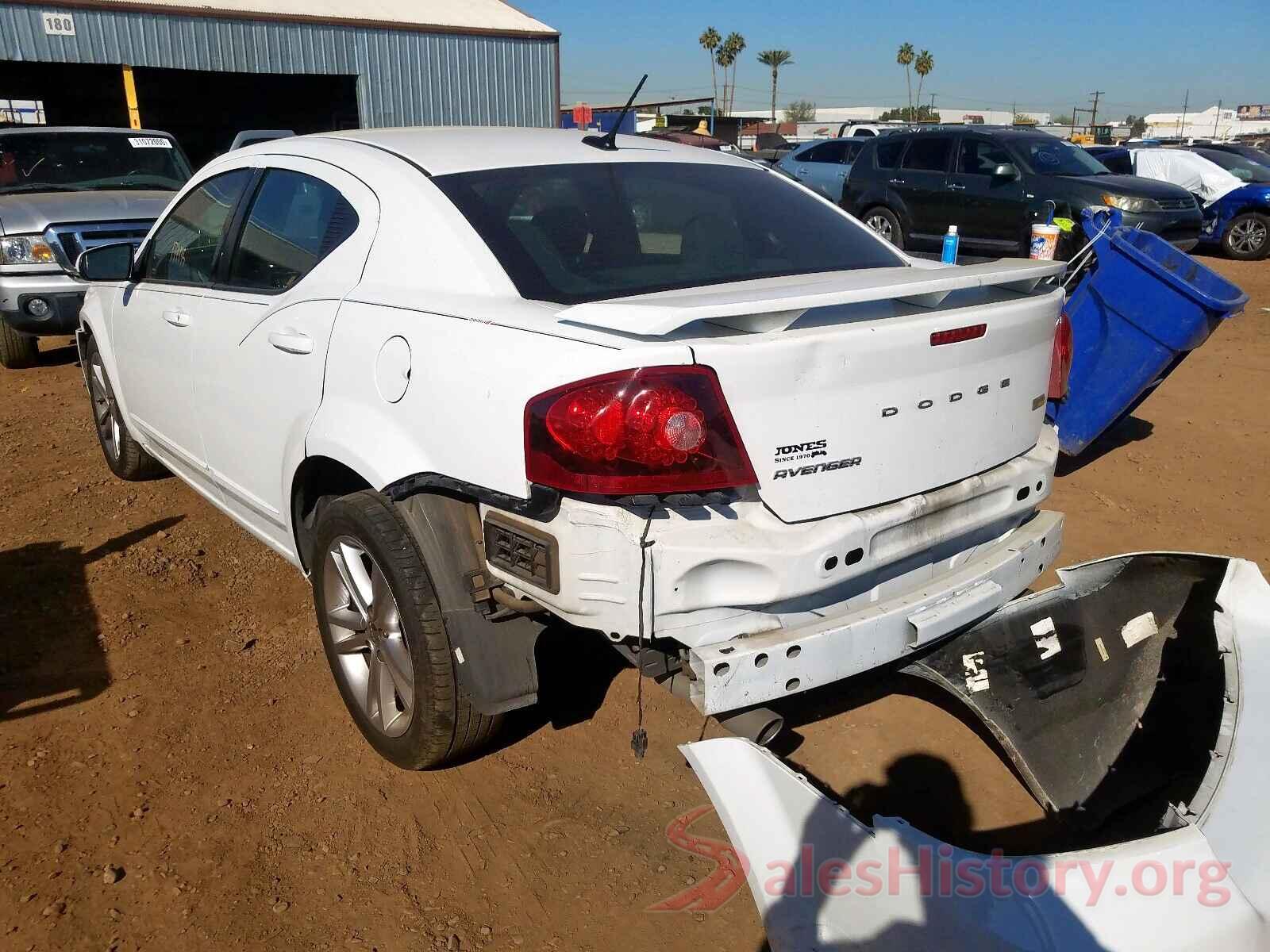 19XFC1F71HE028680 2012 DODGE AVENGER