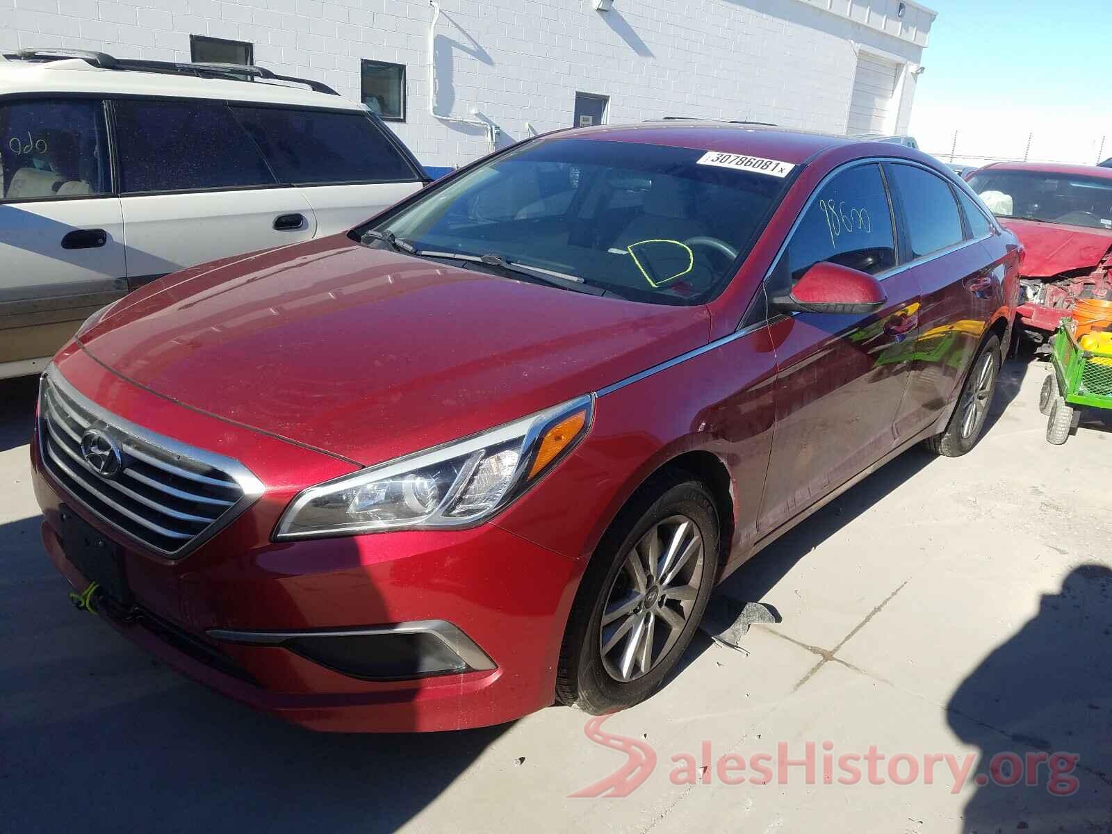 5NPE24AF7GH263657 2016 HYUNDAI SONATA