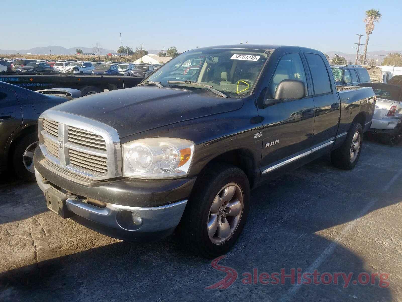 ZACCJBBB7HPF80020 2008 DODGE RAM 1500