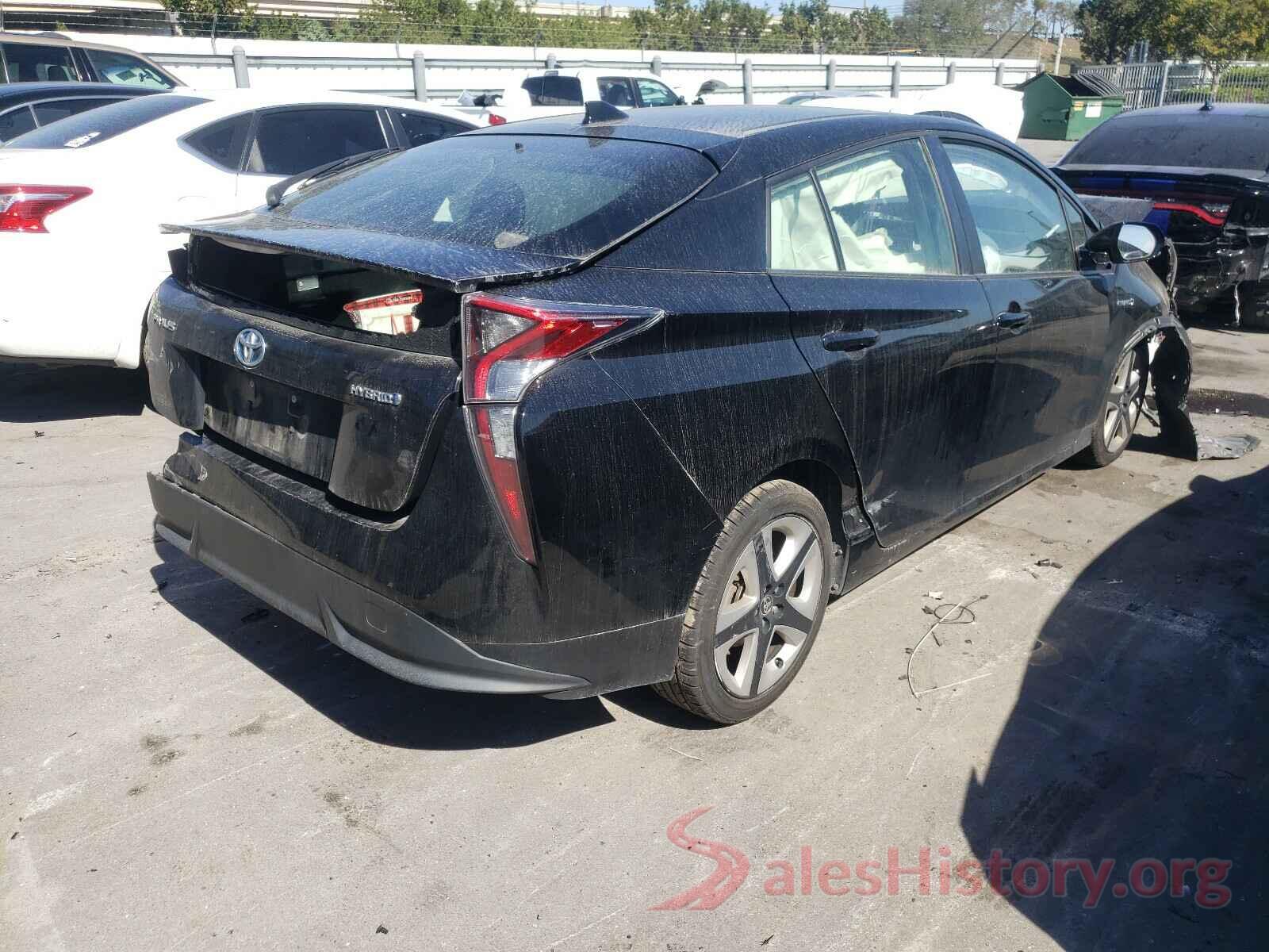 JTDKARFU3H3040717 2017 TOYOTA PRIUS