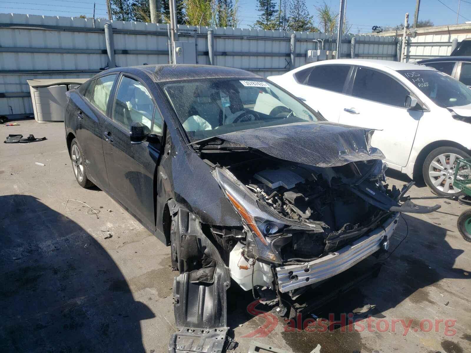 JTDKARFU3H3040717 2017 TOYOTA PRIUS