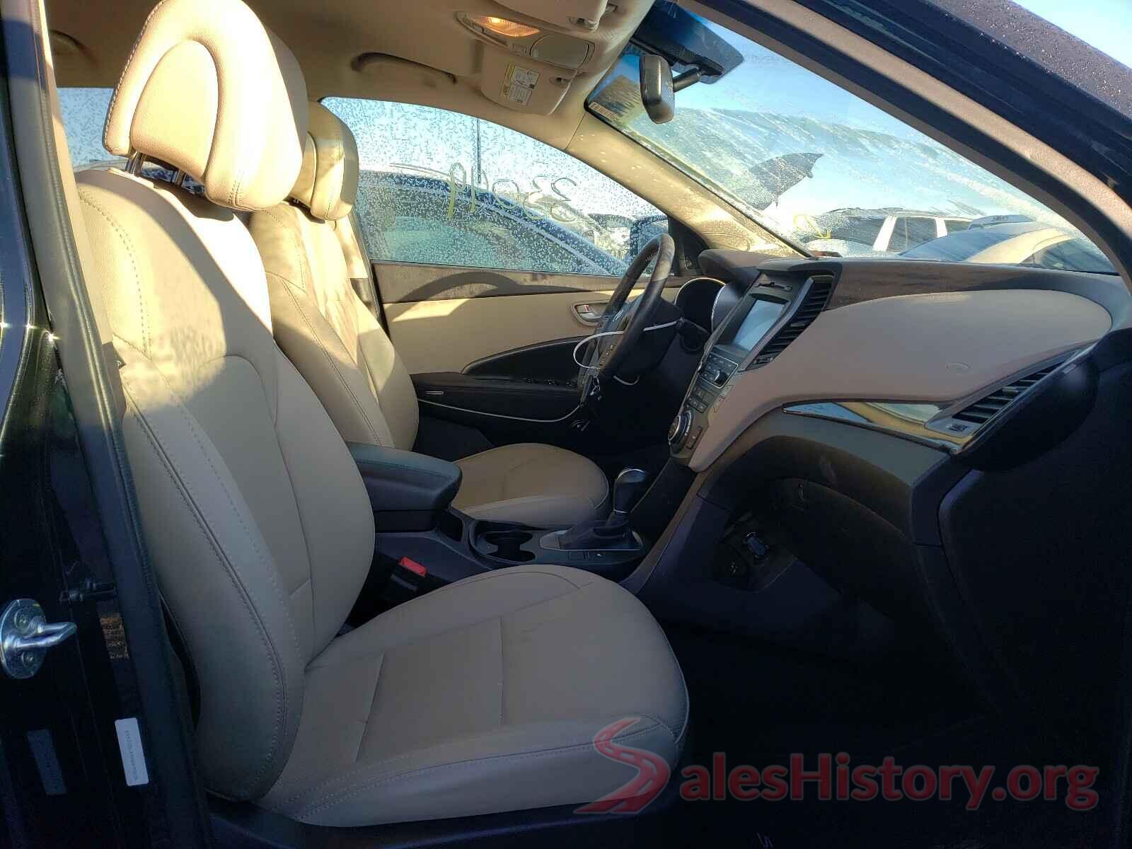 5XYZUDLAXHG490606 2017 HYUNDAI SANTA FE