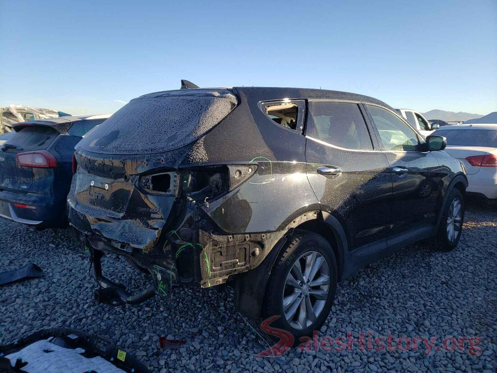 5XYZUDLAXHG490606 2017 HYUNDAI SANTA FE