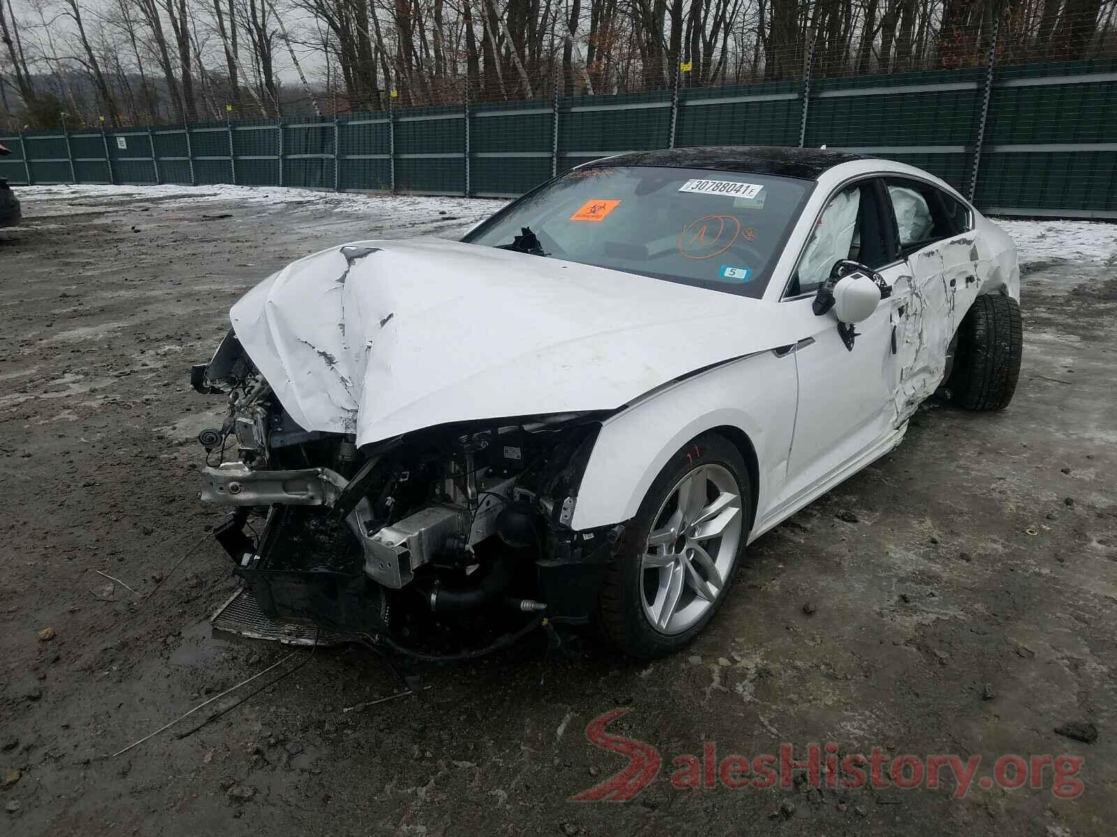 WAUBNCF57KA008038 2019 AUDI A5