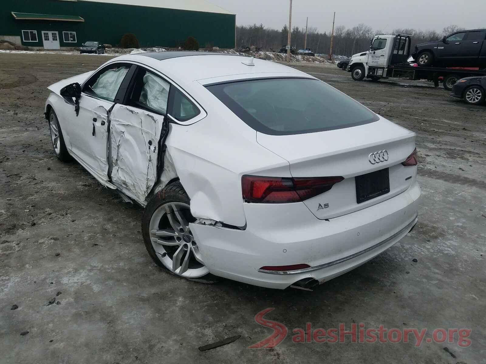 WAUBNCF57KA008038 2019 AUDI A5