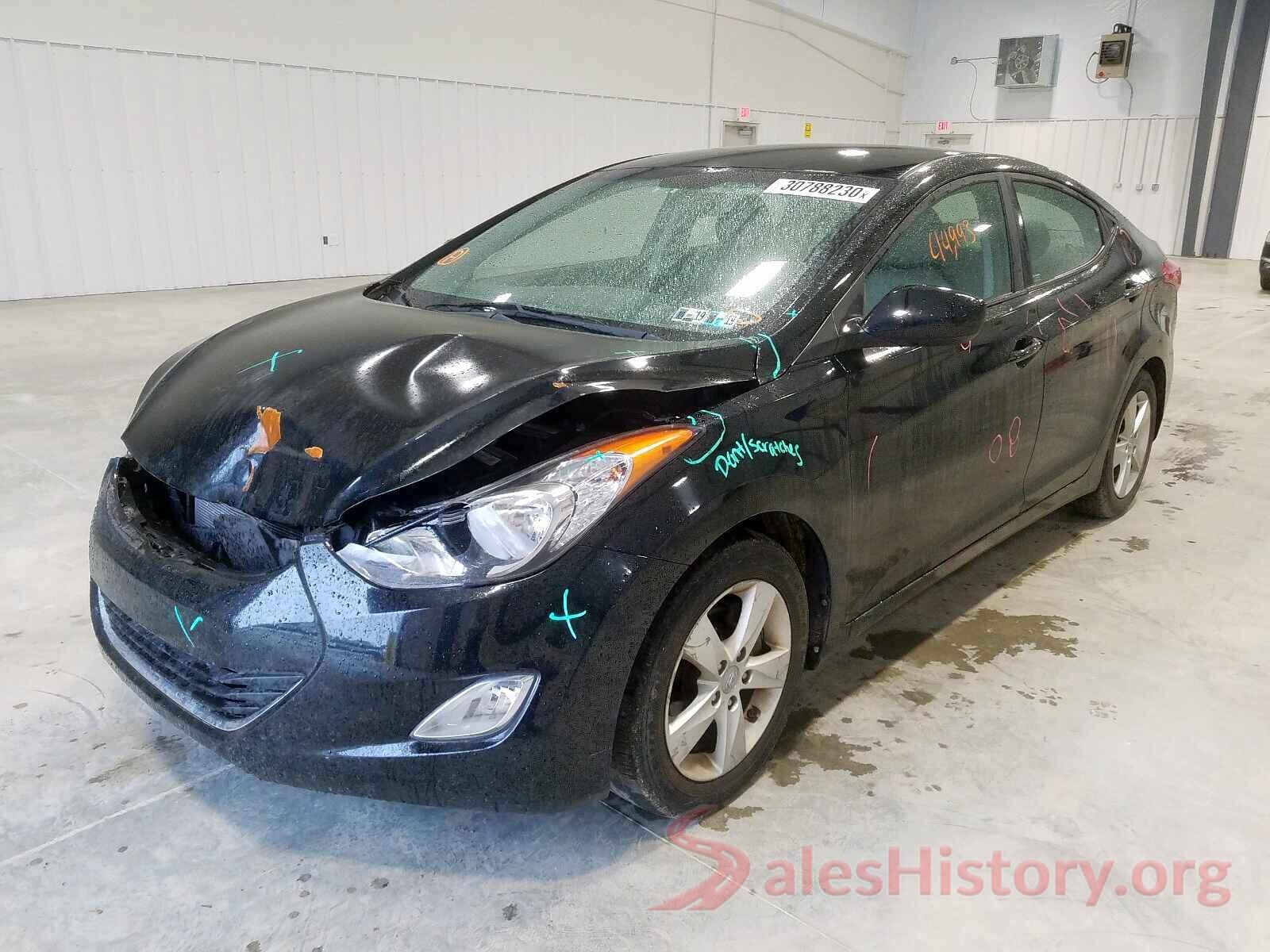 KNMAT2MV0JP509561 2012 HYUNDAI ELANTRA