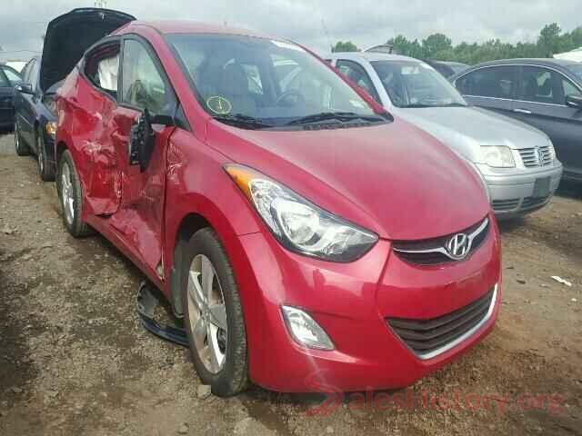 3N6CM0KN1HK707622 2013 HYUNDAI ELANTRA