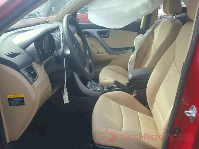 3N6CM0KN1HK707622 2013 HYUNDAI ELANTRA