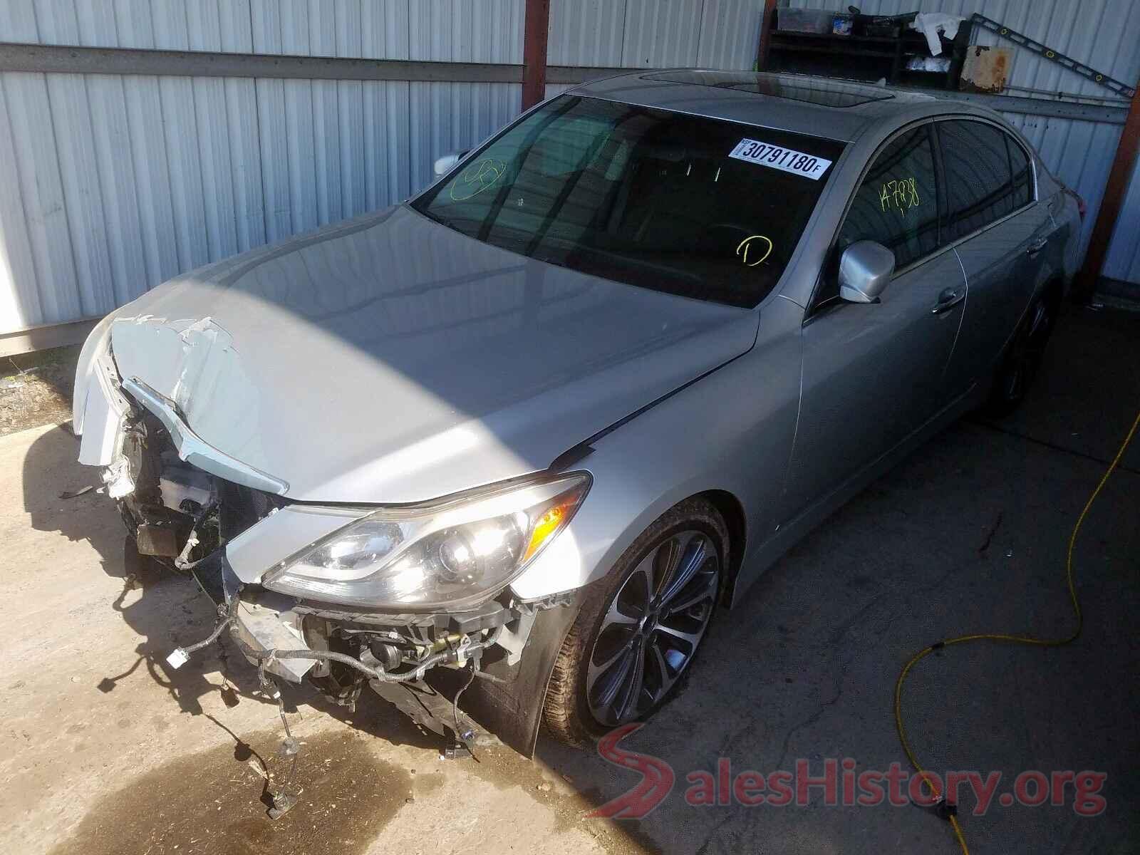 5XYPG4A5XJG393707 2012 HYUNDAI GENESIS