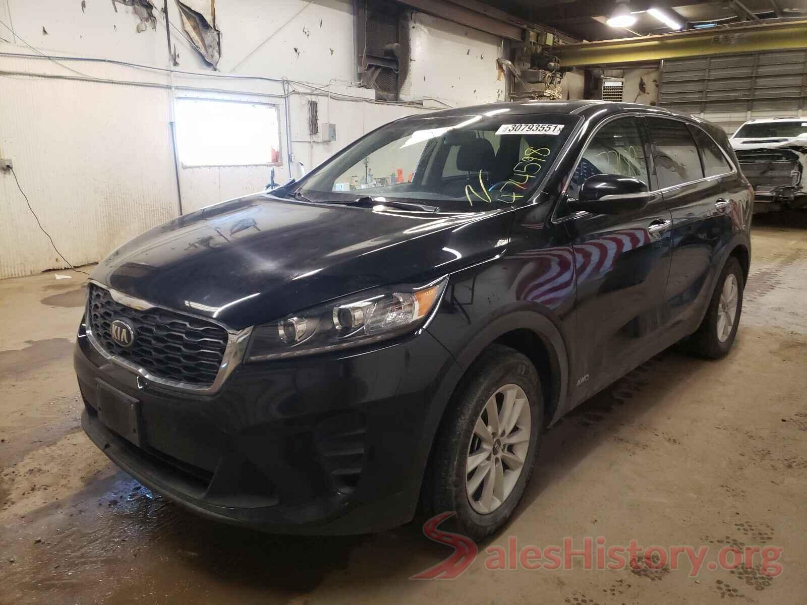 5XYPGDA57KG474598 2019 KIA SORENTO