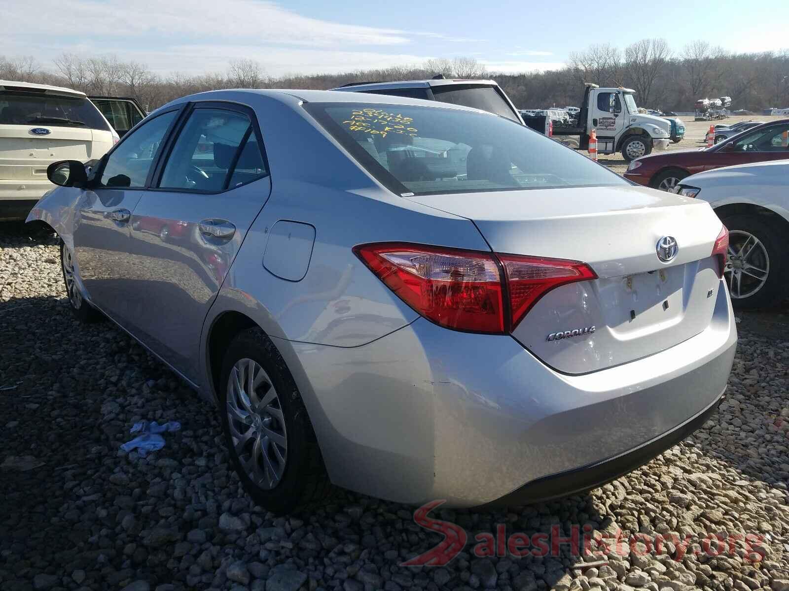 2T1BURHE5KC243412 2019 TOYOTA COROLLA