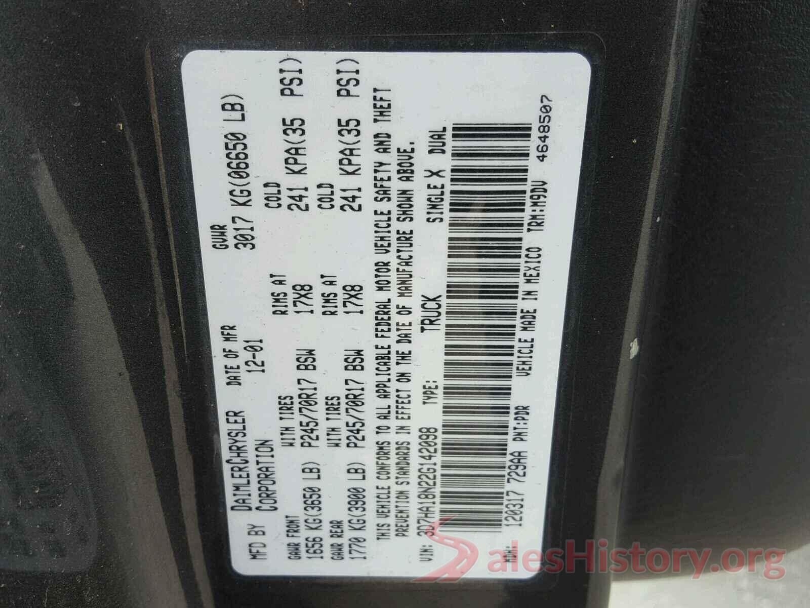 3N1AB8BV5MY259622 2002 DODGE RAM 1500