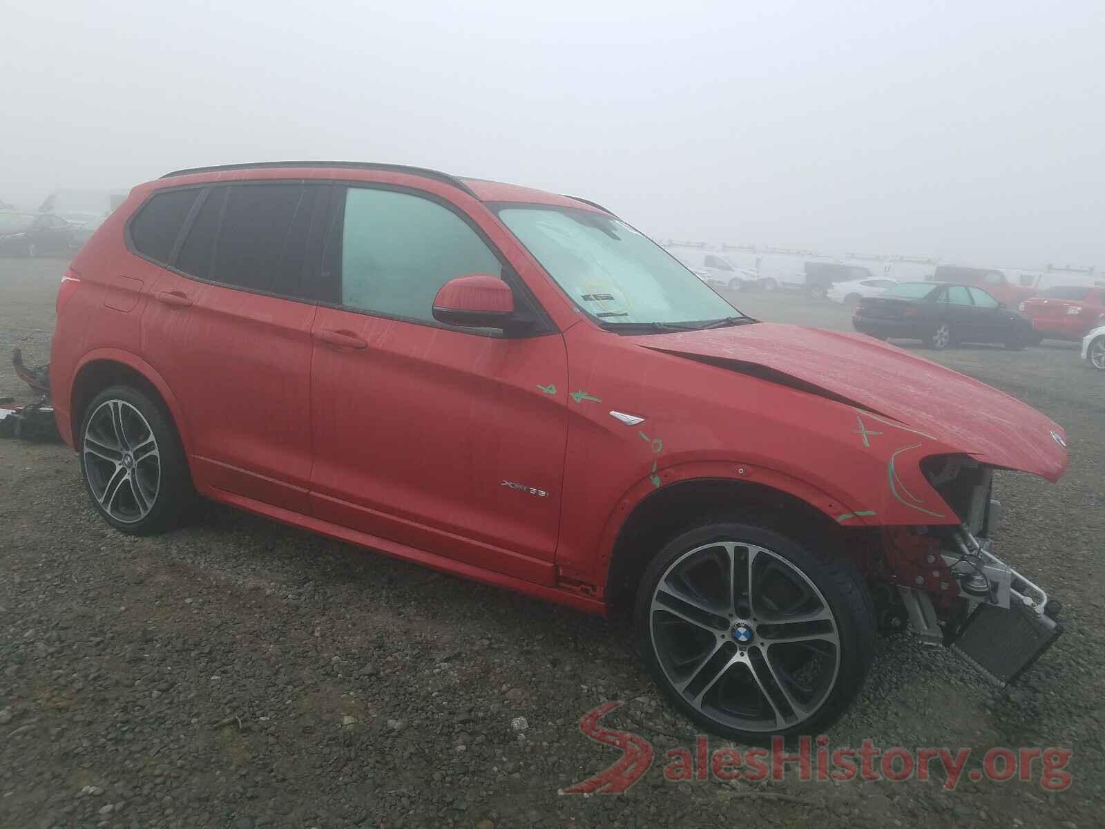 5UXWX7C31H0W39762 2017 BMW X3