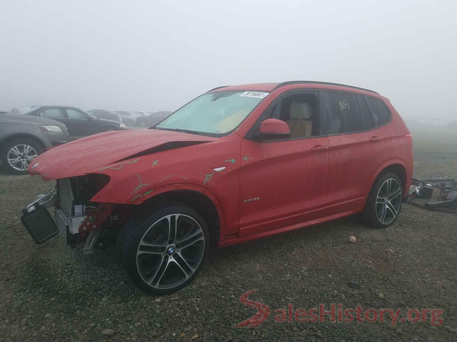 5UXWX7C31H0W39762 2017 BMW X3