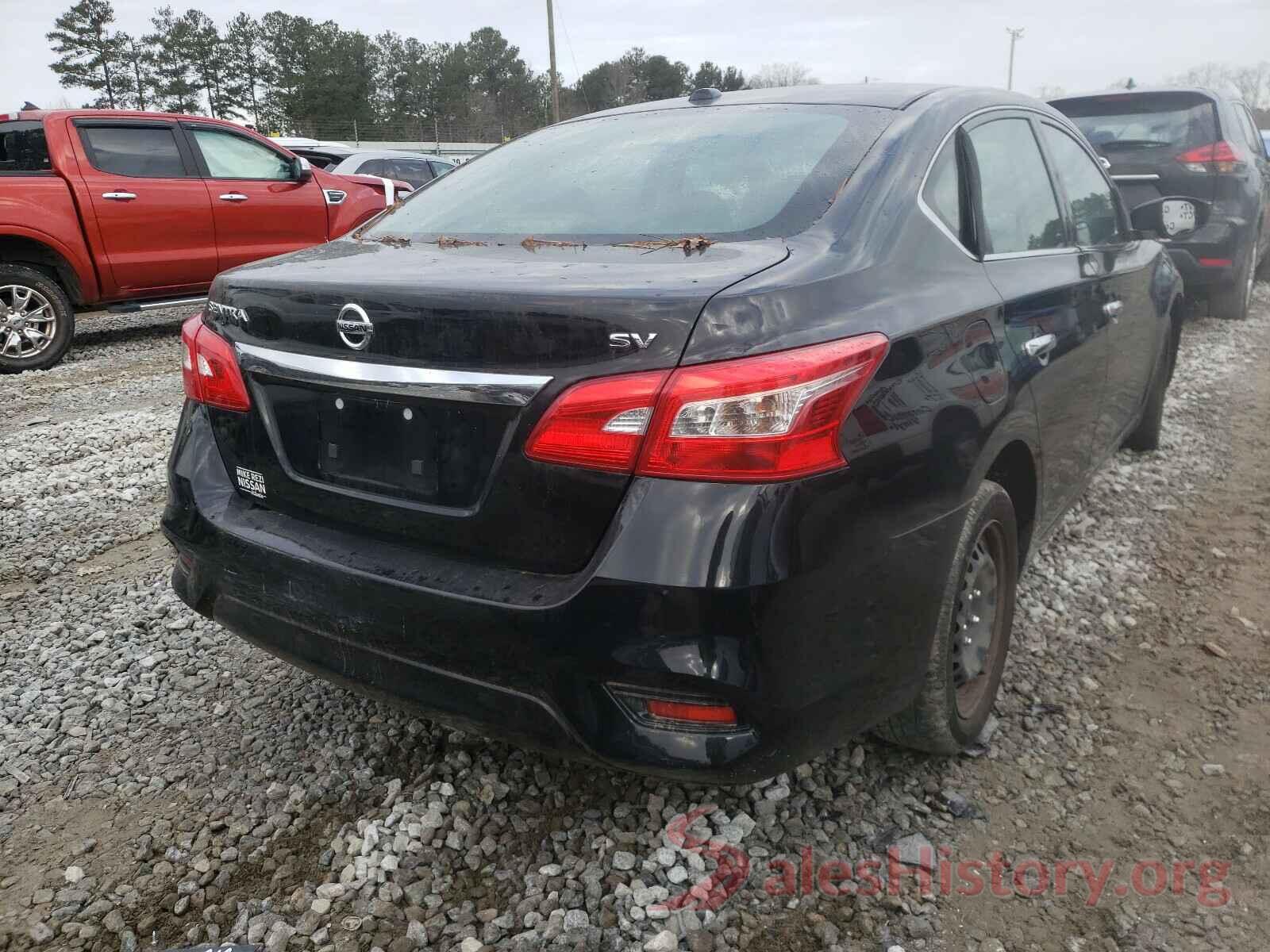 3N1AB7AP2HL668659 2017 NISSAN SENTRA