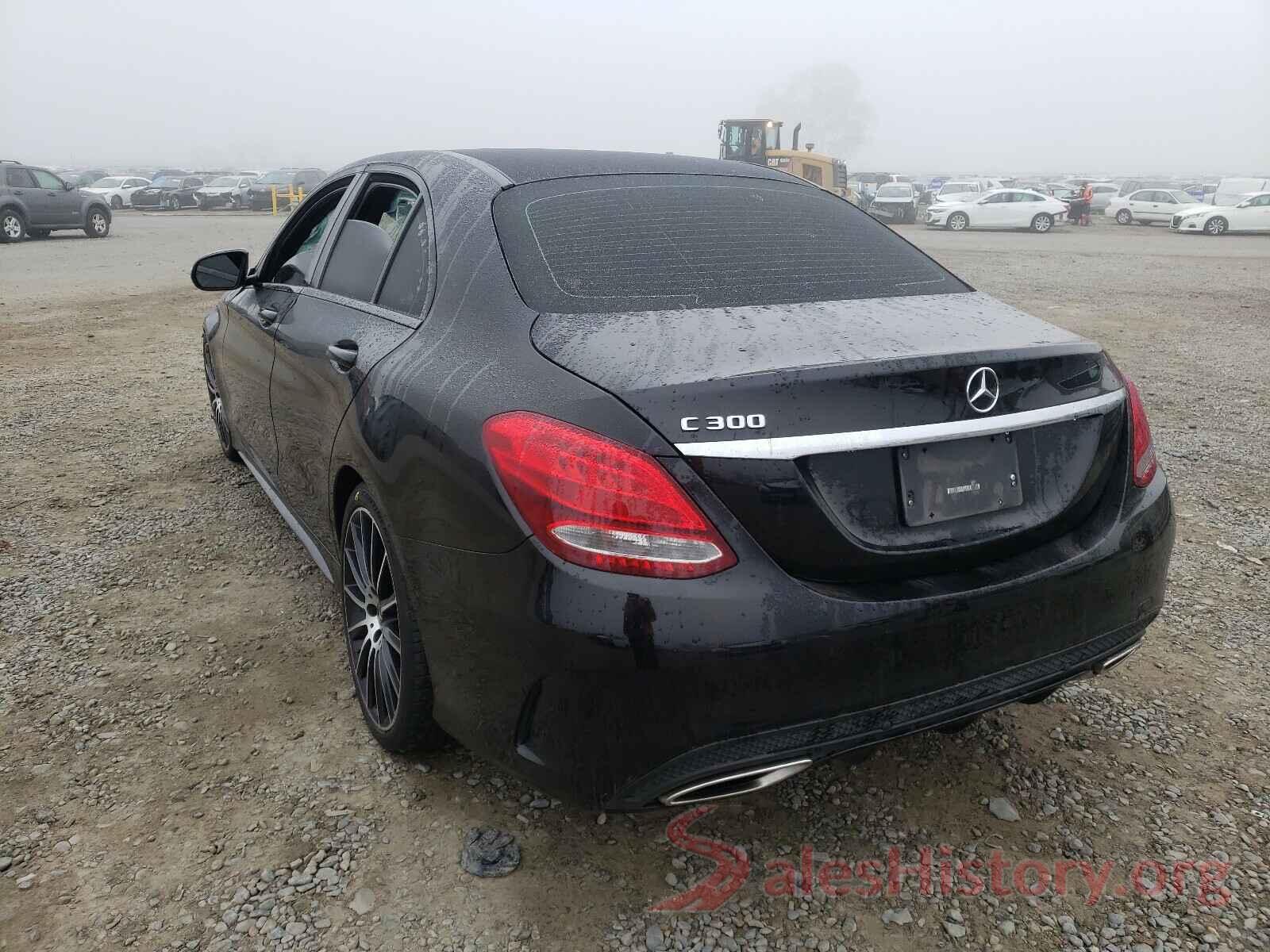 55SWF4JB5HU234338 2017 MERCEDES-BENZ C CLASS