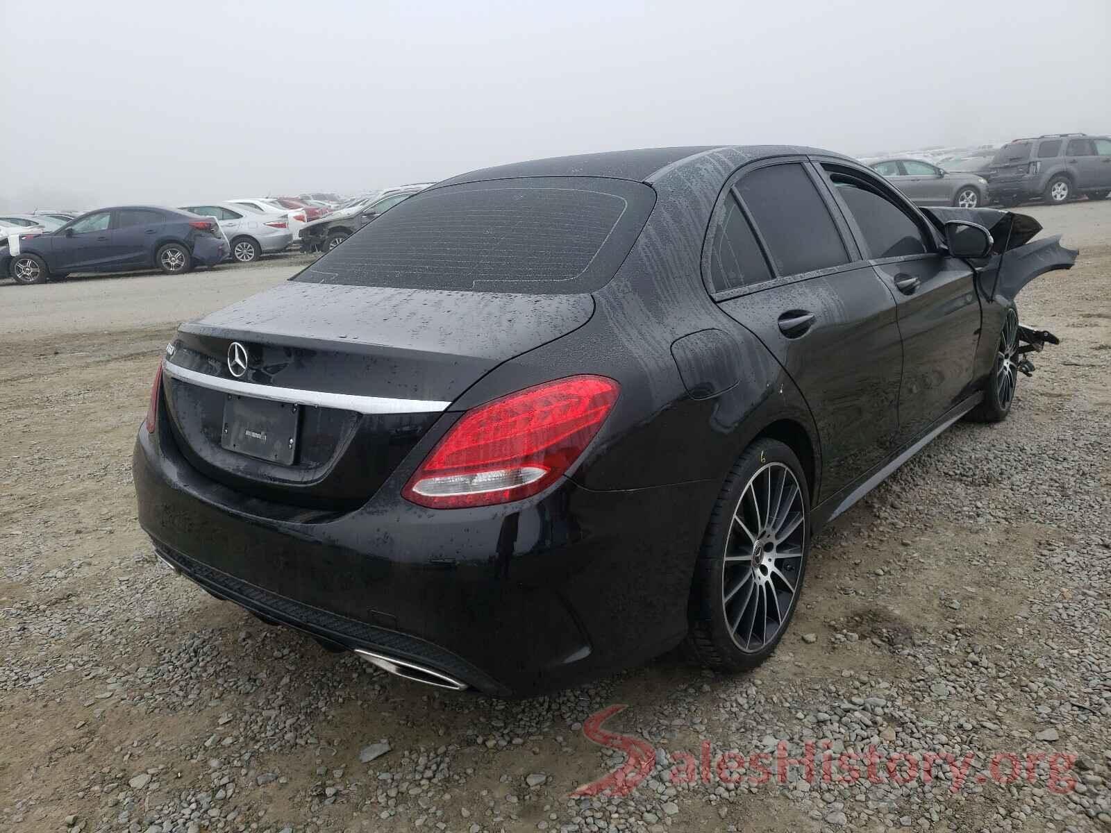 55SWF4JB5HU234338 2017 MERCEDES-BENZ C CLASS