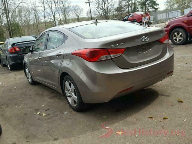 4T3R6RFV0MU014561 2013 HYUNDAI ELANTRA