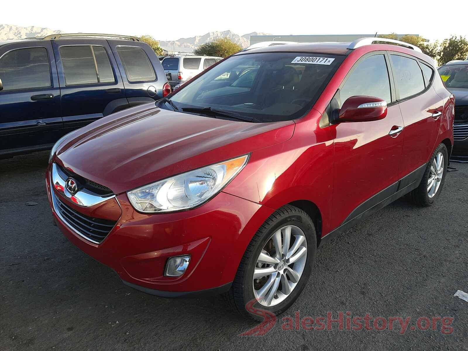 1C4PJLAS4HW604771 2012 HYUNDAI TUCSON